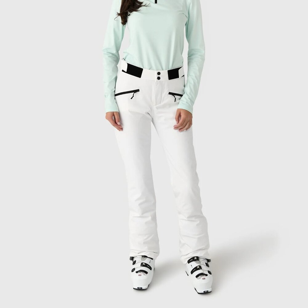Like New Bogner Fire + Ice Nessa Straight Leg Ski Pants / White, Size US 8/M.